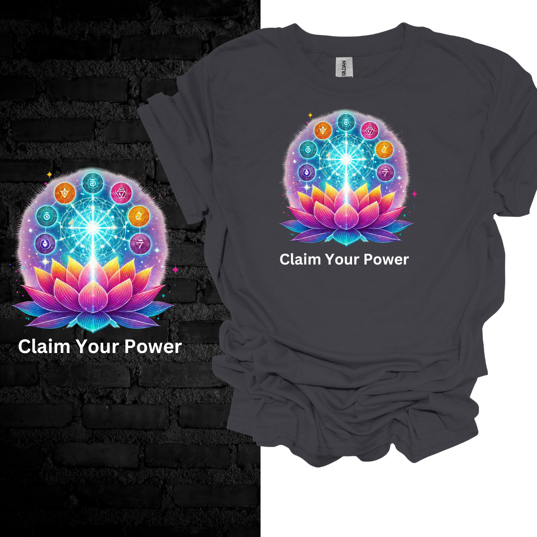 Claim Your Power Lotus T-shirt