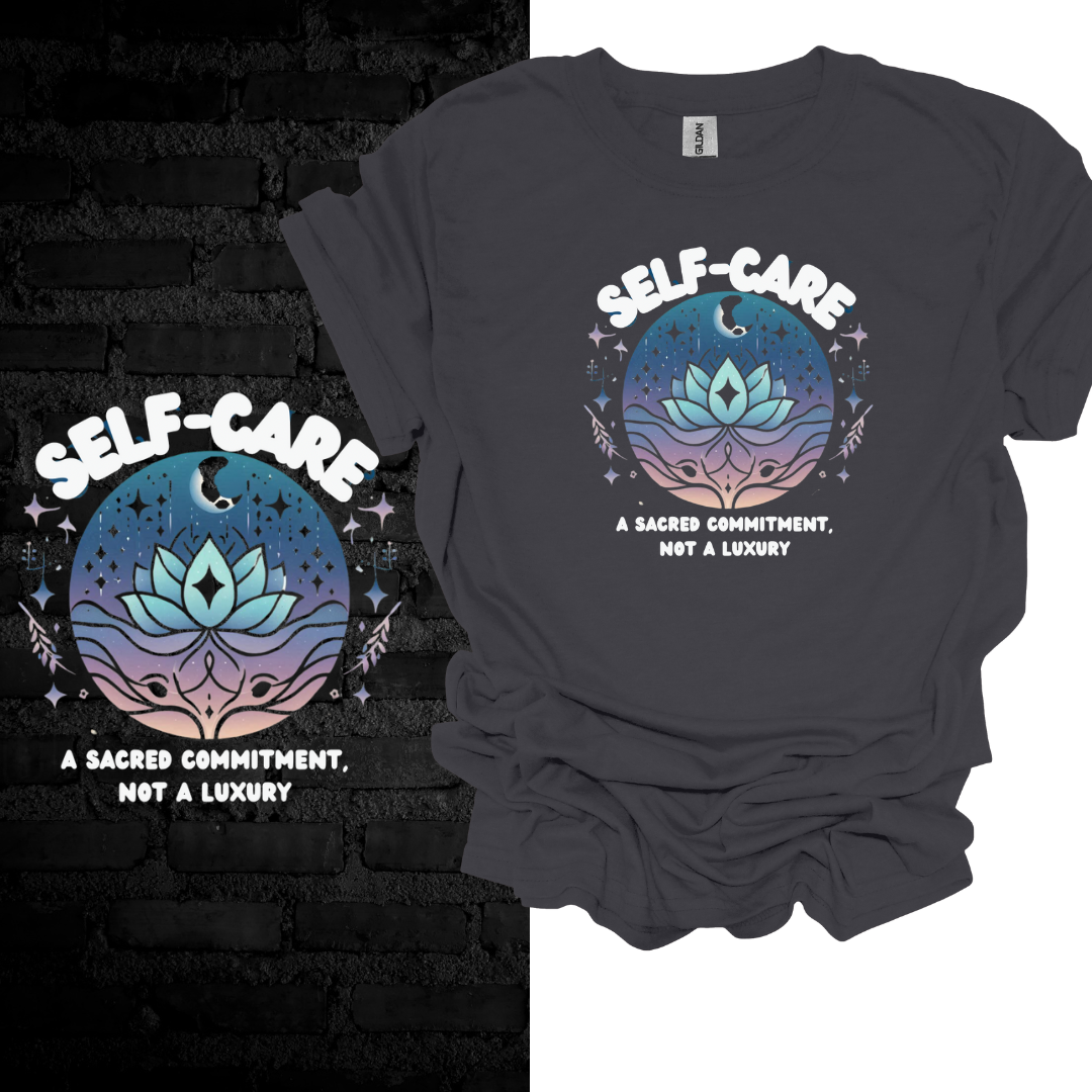 Sacred Self-Care Lotus T-shirt