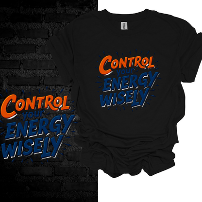 Control Your Energy Wisely T-shirt