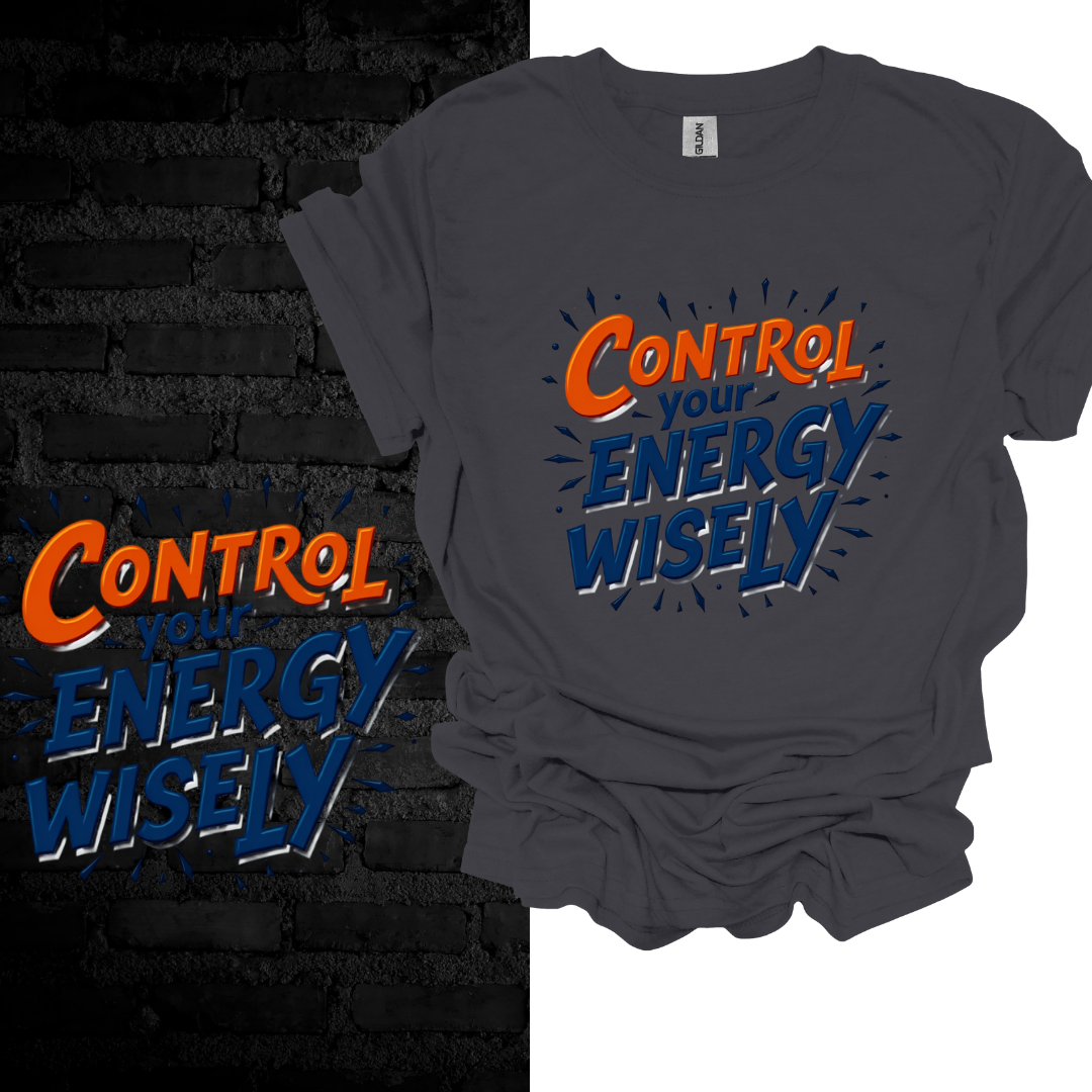 Control Your Energy Wisely T-shirt