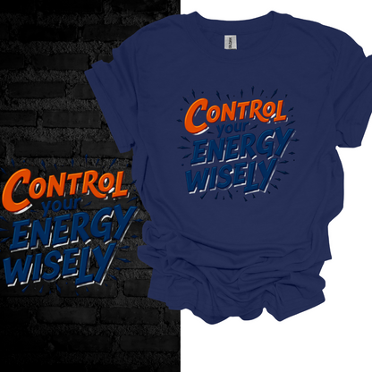 Control Your Energy Wisely T-shirt