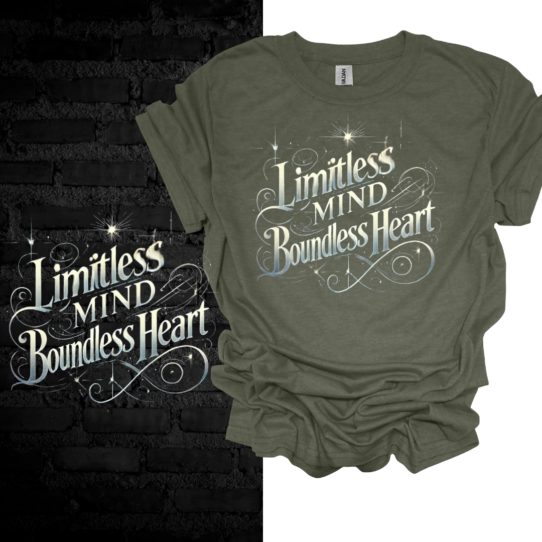 Limitless Mind, Boundless Heart T-shirt