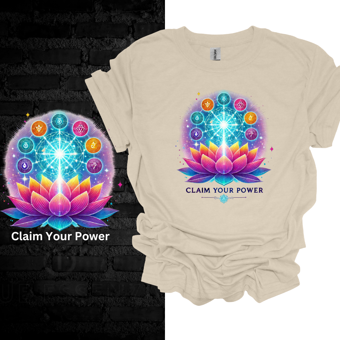 Claim Your Power Lotus T-shirt