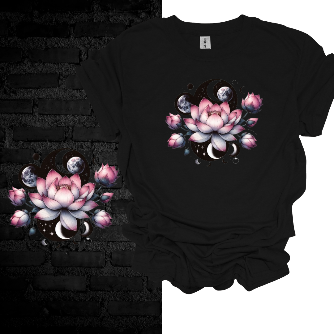 Celestial Lotus Bloom T-shirt