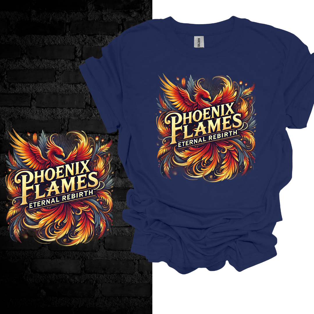 Phoenix Flames: Eternal Rebirth T-shirt