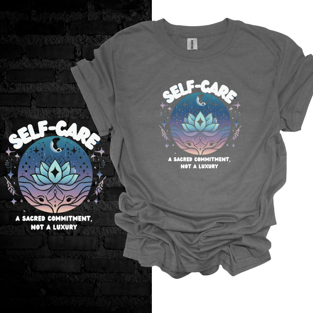 Sacred Self-Care Lotus T-shirt