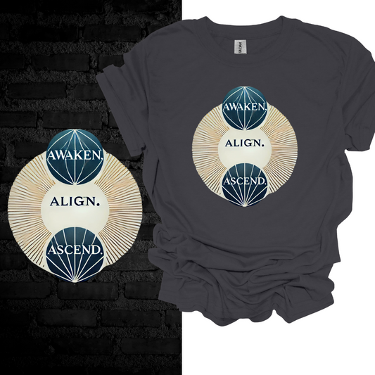 Awaken. Align. Ascend. T-shirt