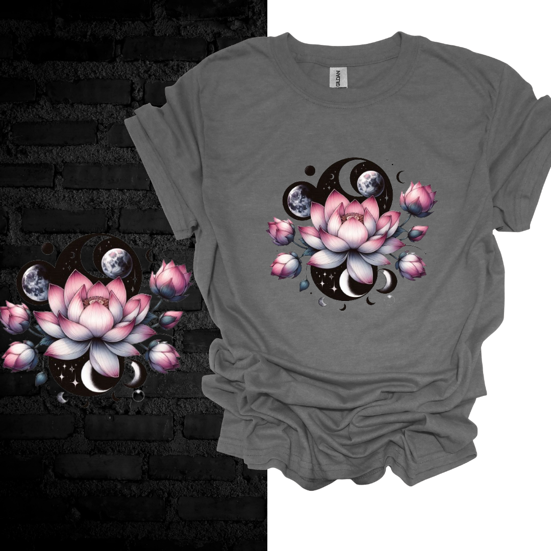 Celestial Lotus Bloom T-shirt