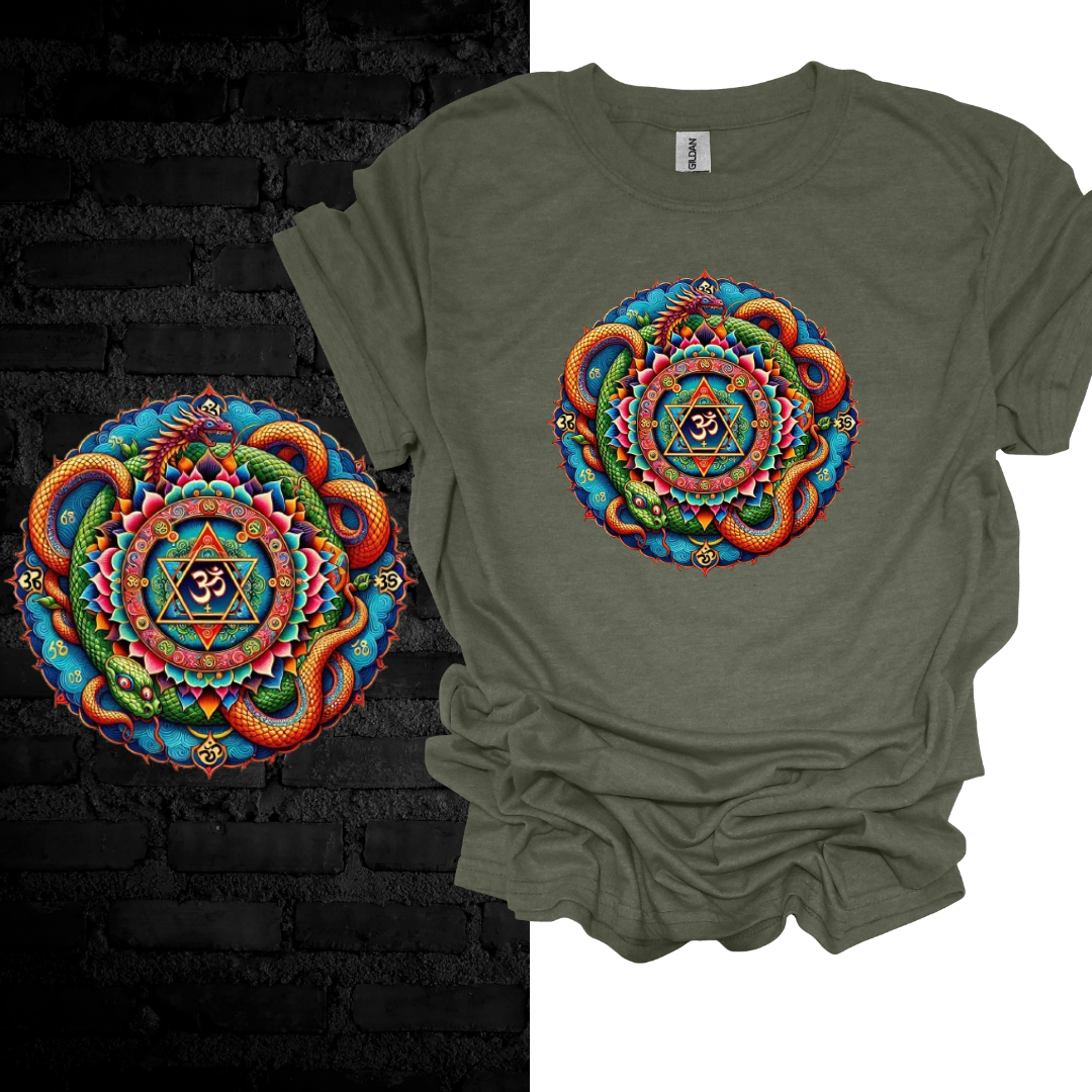 Eternal Flow Mandala T-shirt