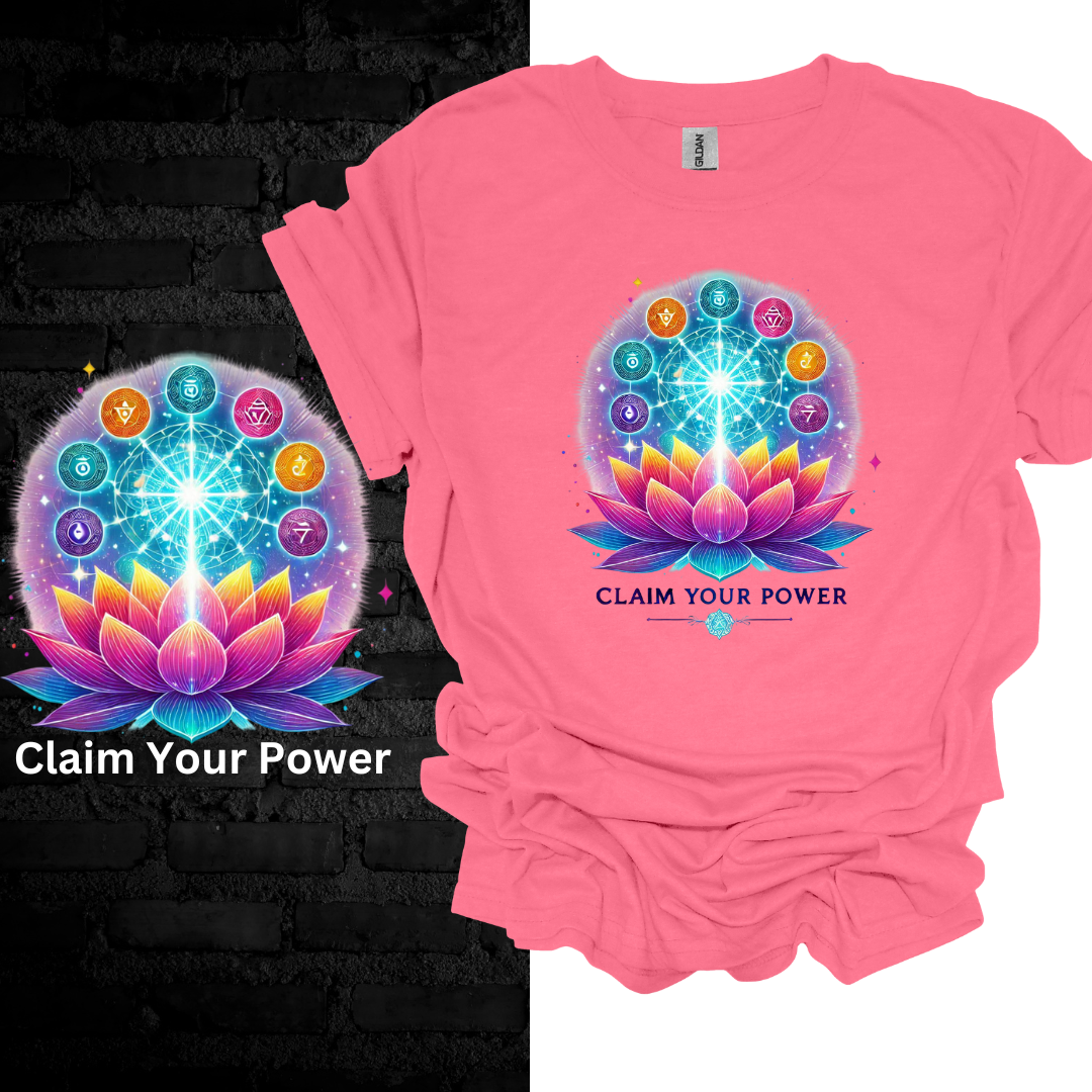 Claim Your Power Lotus T-shirt