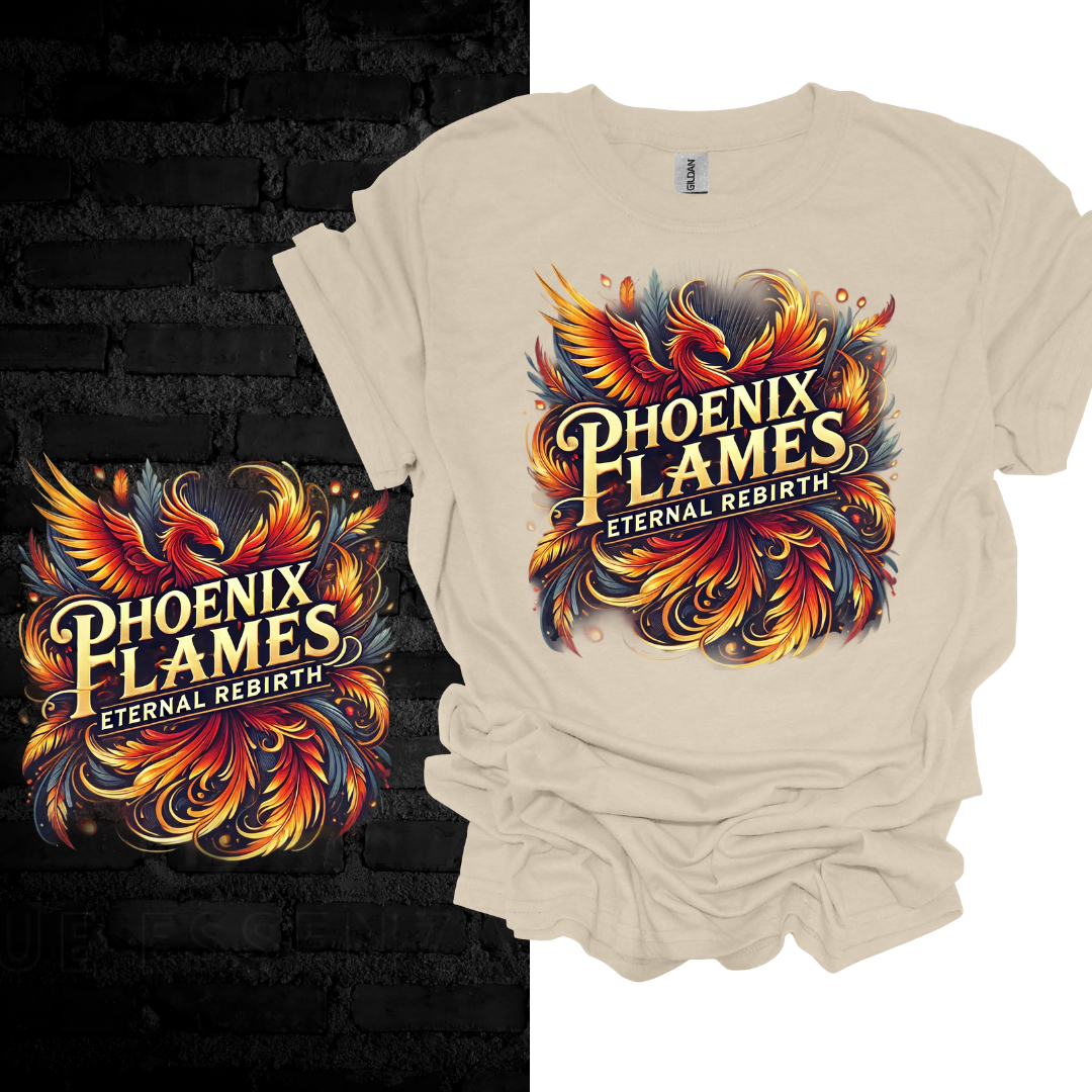 Phoenix Flames: Eternal Rebirth T-shirt