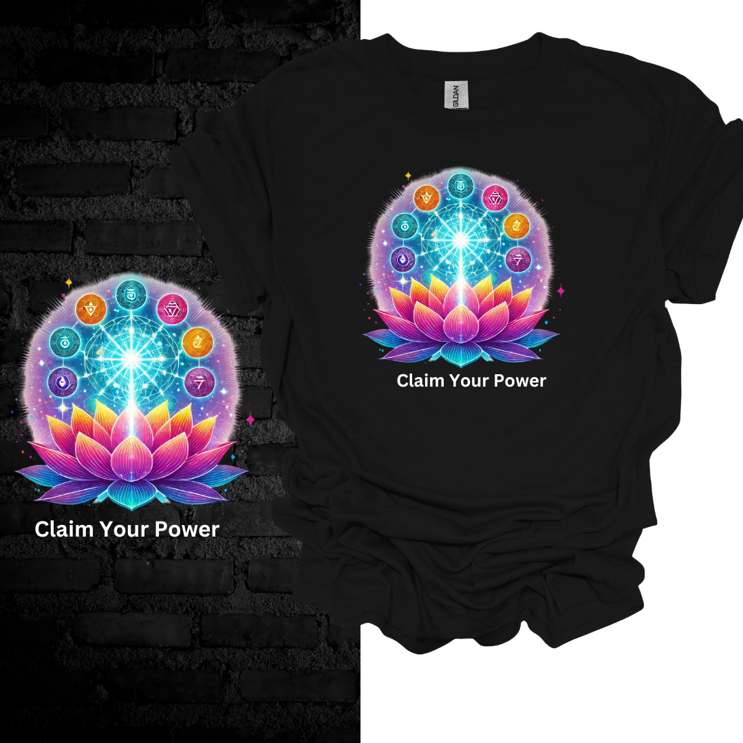 Claim Your Power Lotus T-shirt