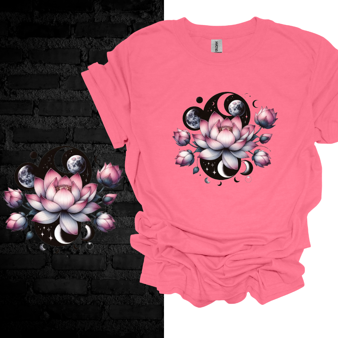 Celestial Lotus Bloom T-shirt