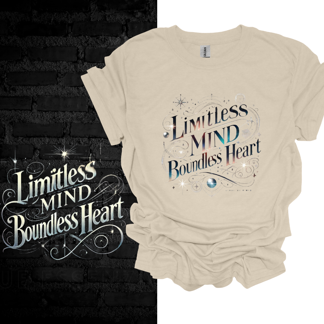 Limitless Mind, Boundless Heart T-shirt