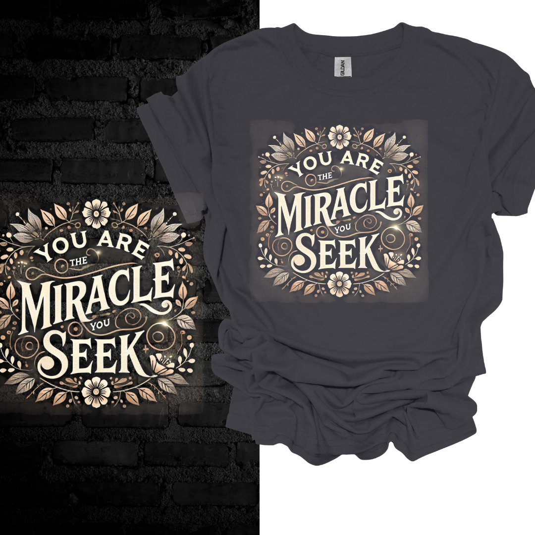 You Are the Miracle You Seek. T-shirt