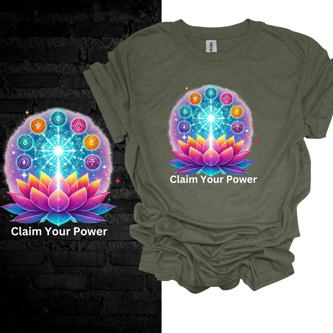 Claim Your Power Lotus T-shirt