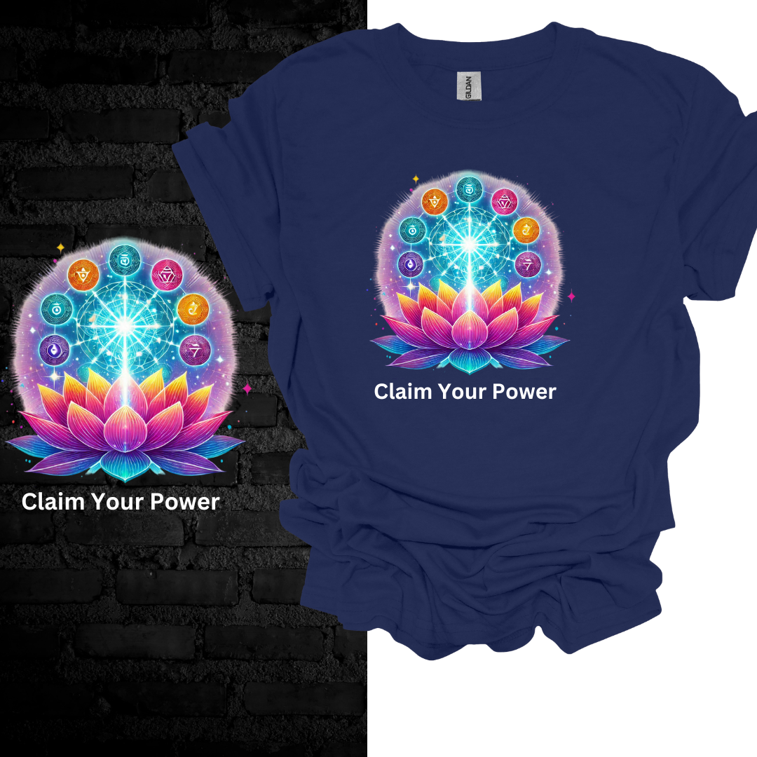 Claim Your Power Lotus T-shirt