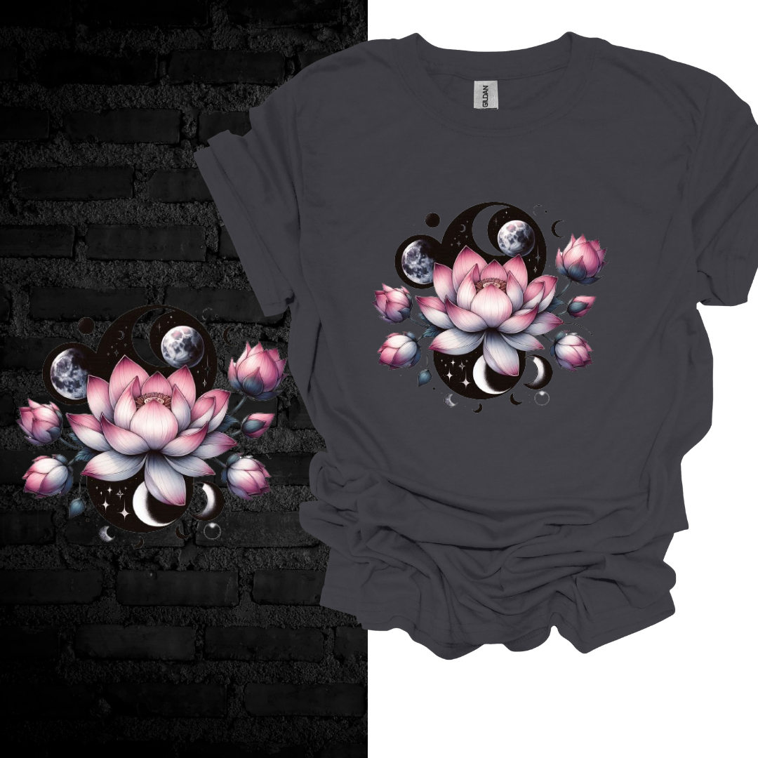 Celestial Lotus Bloom T-shirt