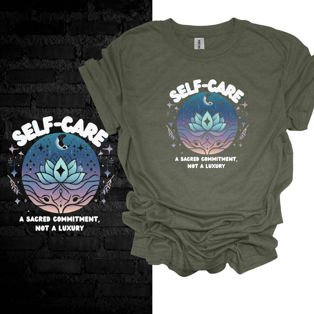 Sacred Self-Care Lotus T-shirt