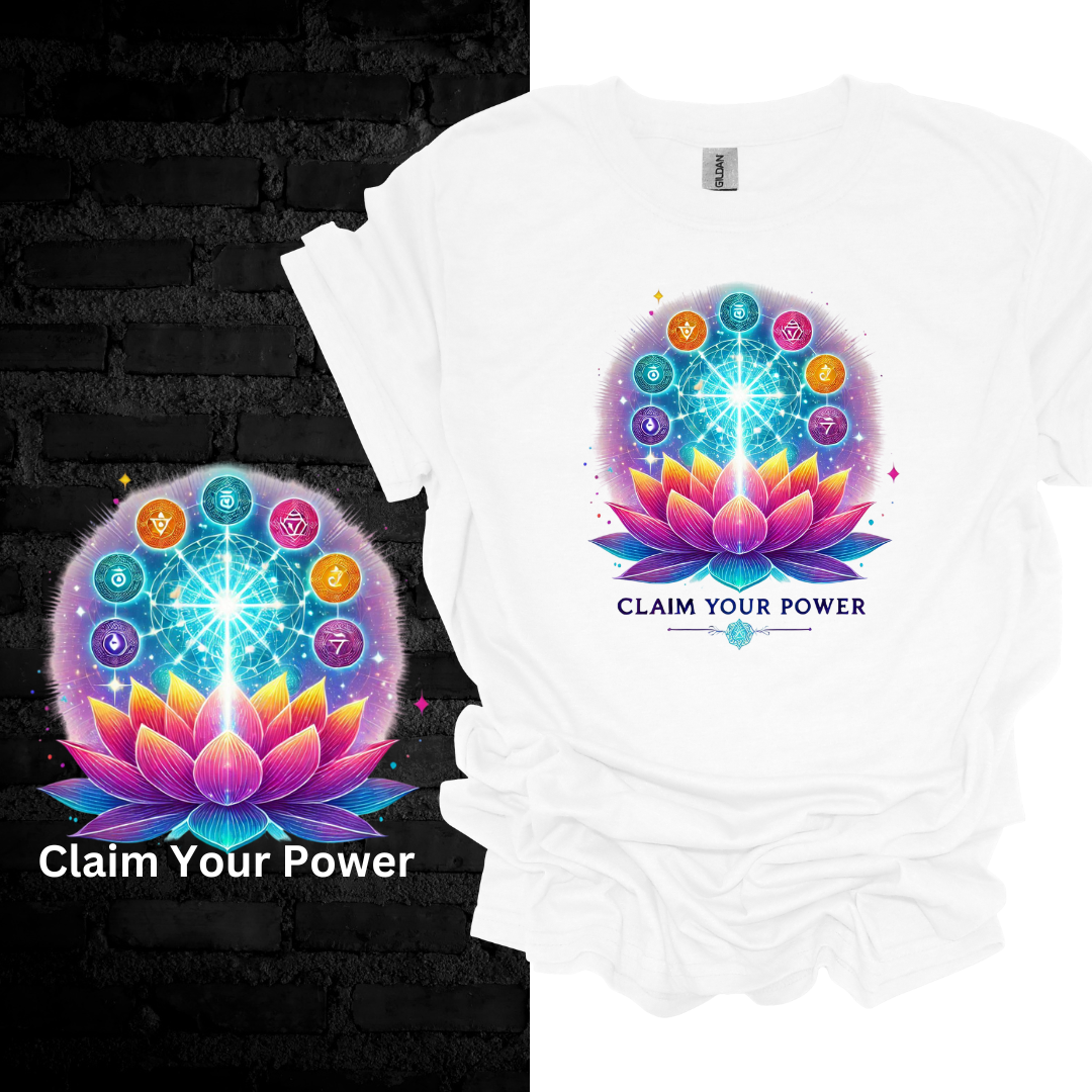 Claim Your Power Lotus T-shirt