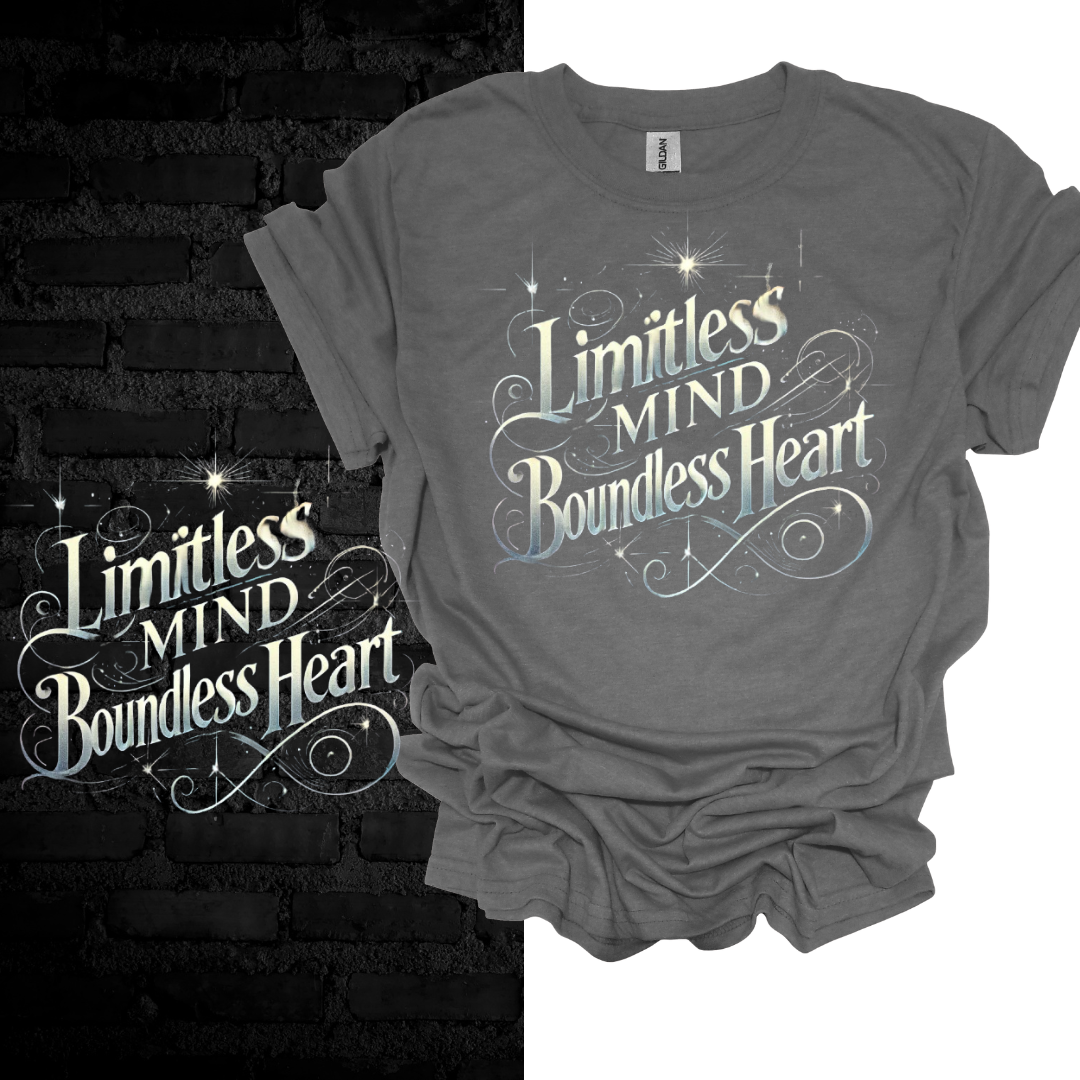 Limitless Mind, Boundless Heart T-shirt