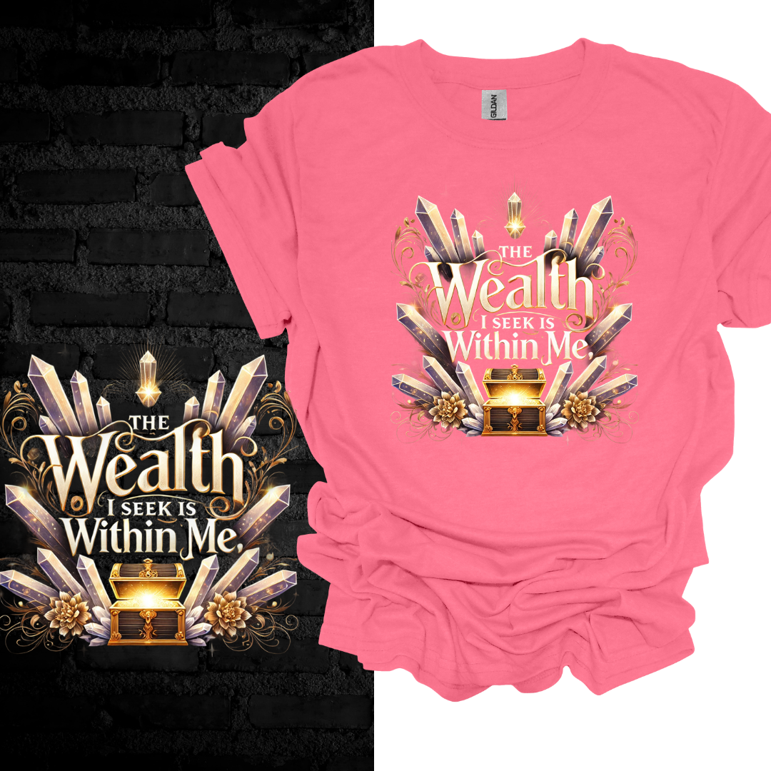 The Wealth I Seek Is Within Me T-shirt