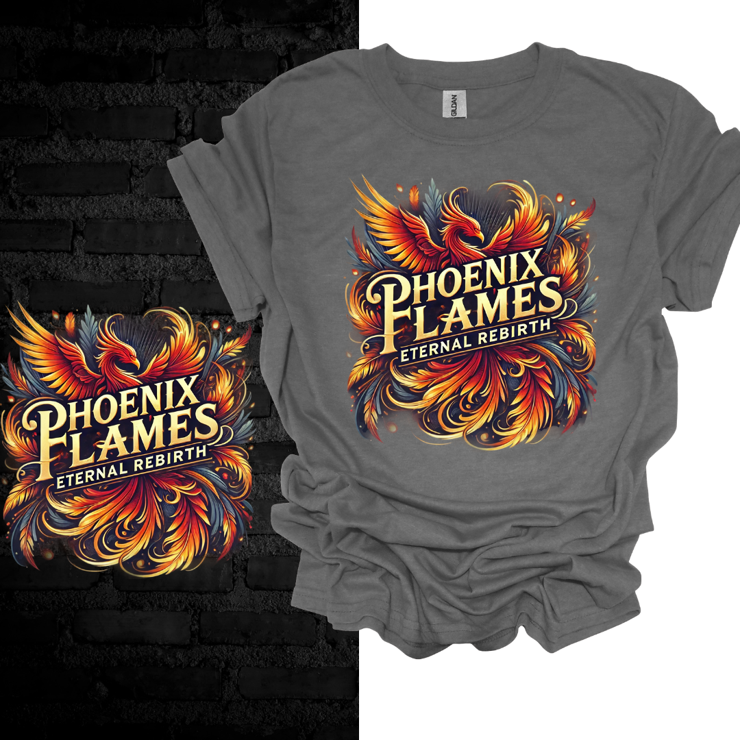 Phoenix Flames: Eternal Rebirth T-shirt