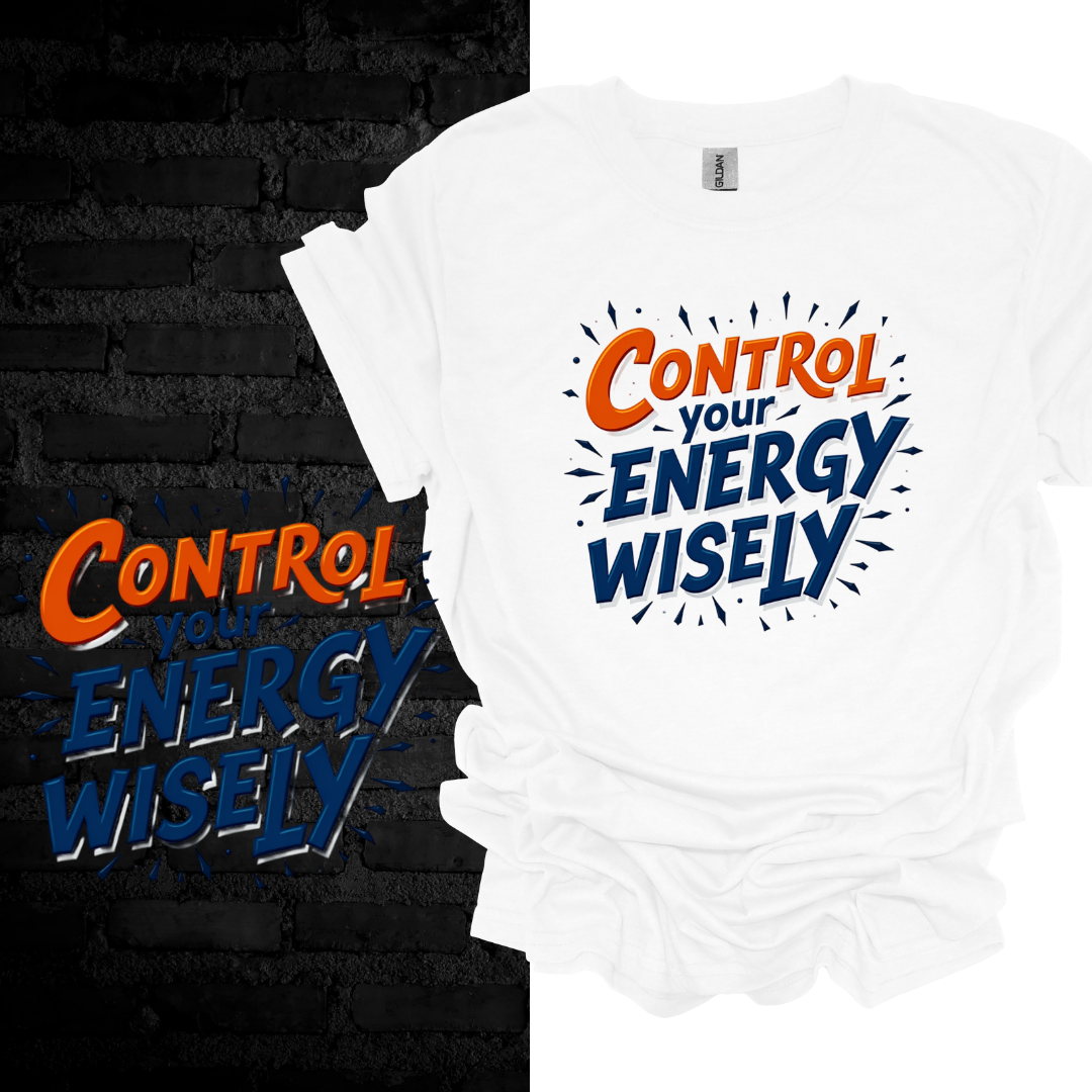 Control Your Energy Wisely T-shirt