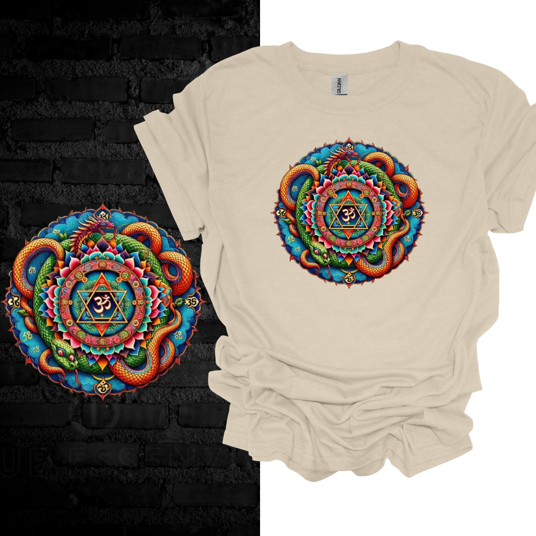 Eternal Flow Mandala T-shirt