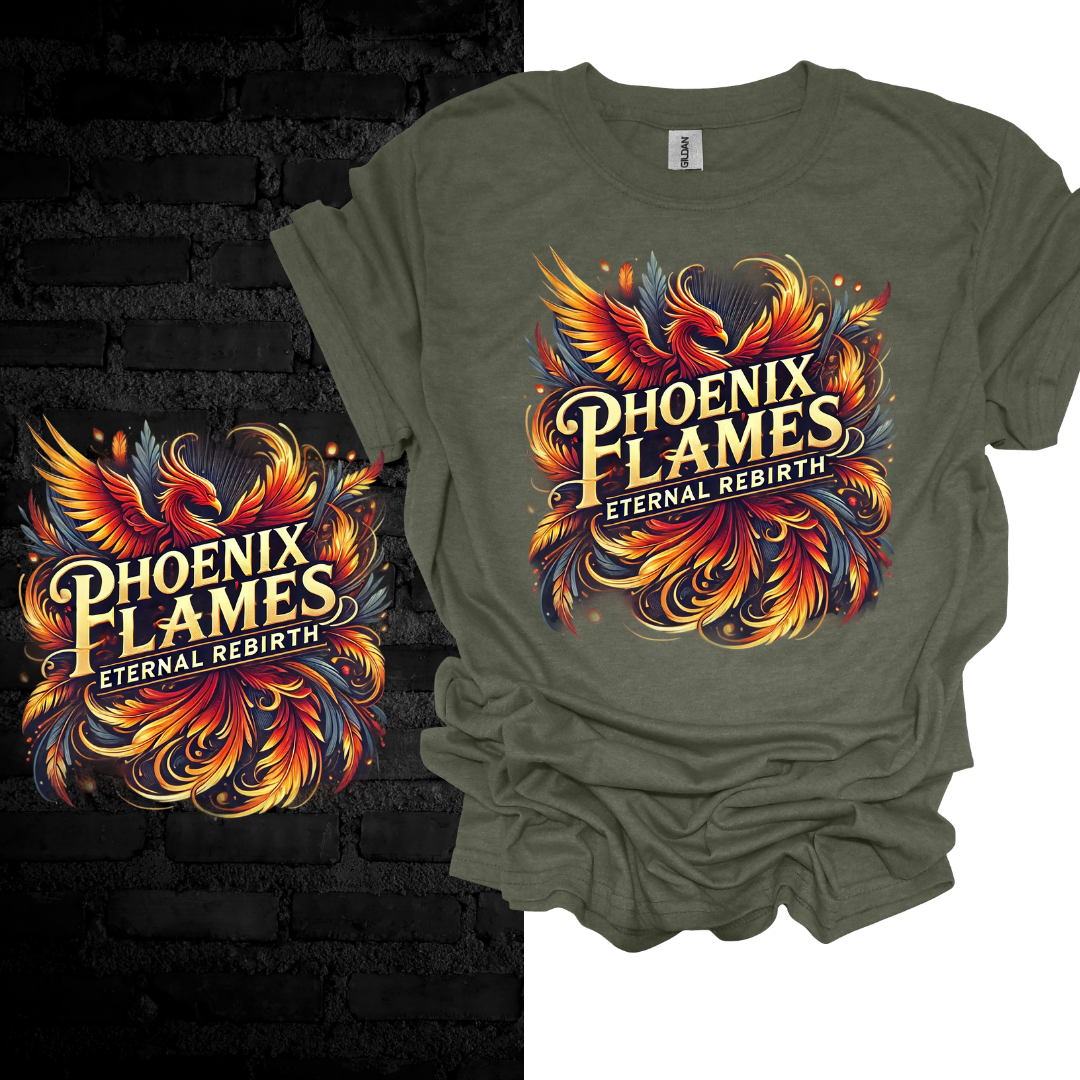 Phoenix Flames: Eternal Rebirth T-shirt