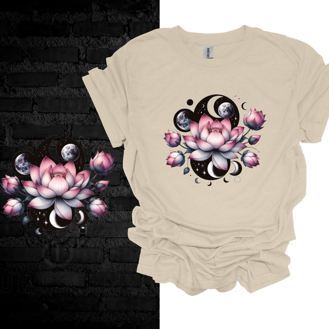 Celestial Lotus Bloom T-shirt