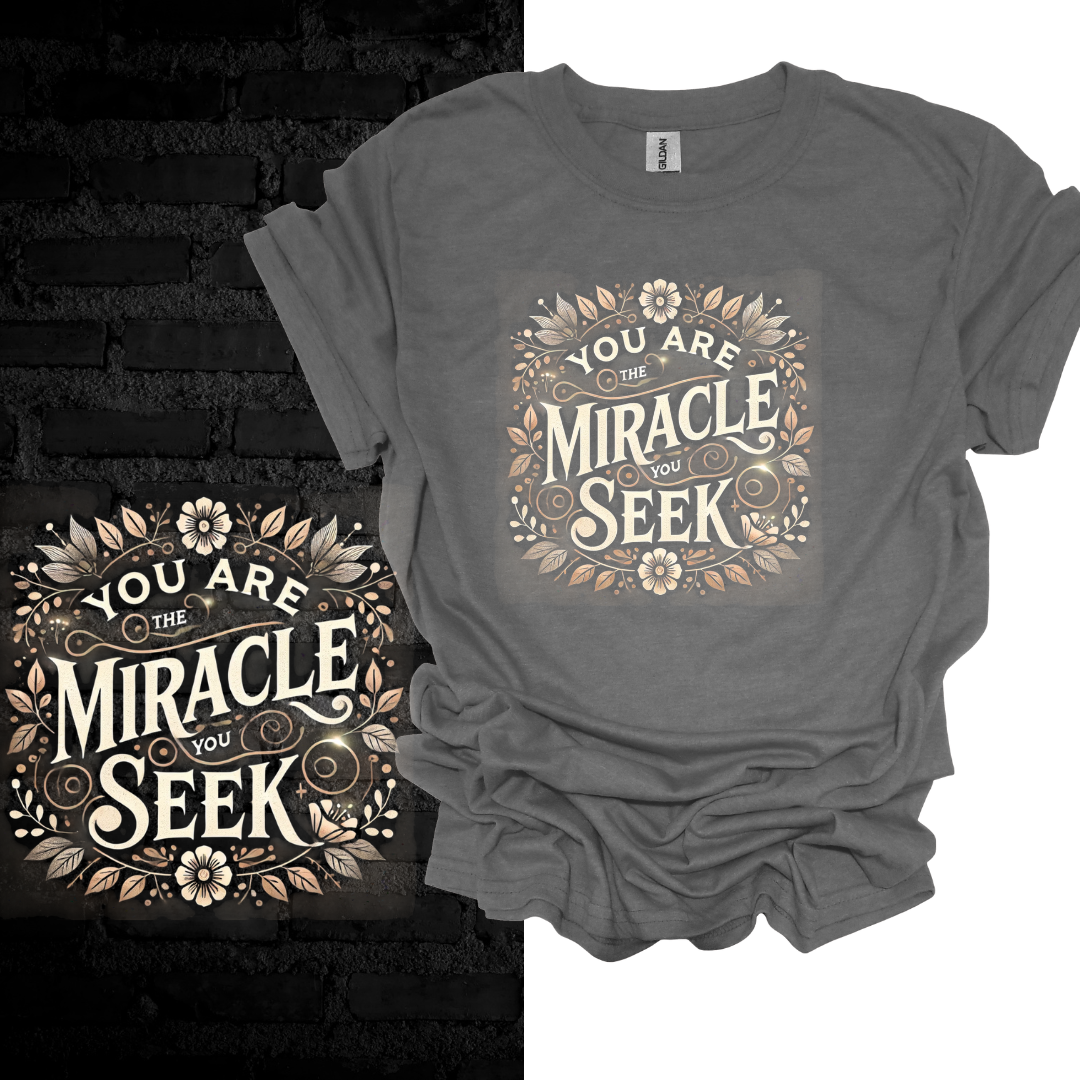 You Are the Miracle You Seek. T-shirt