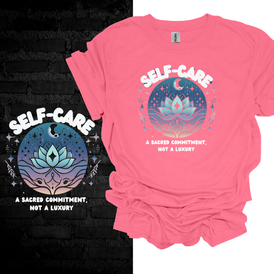 Sacred Self-Care Lotus T-shirt