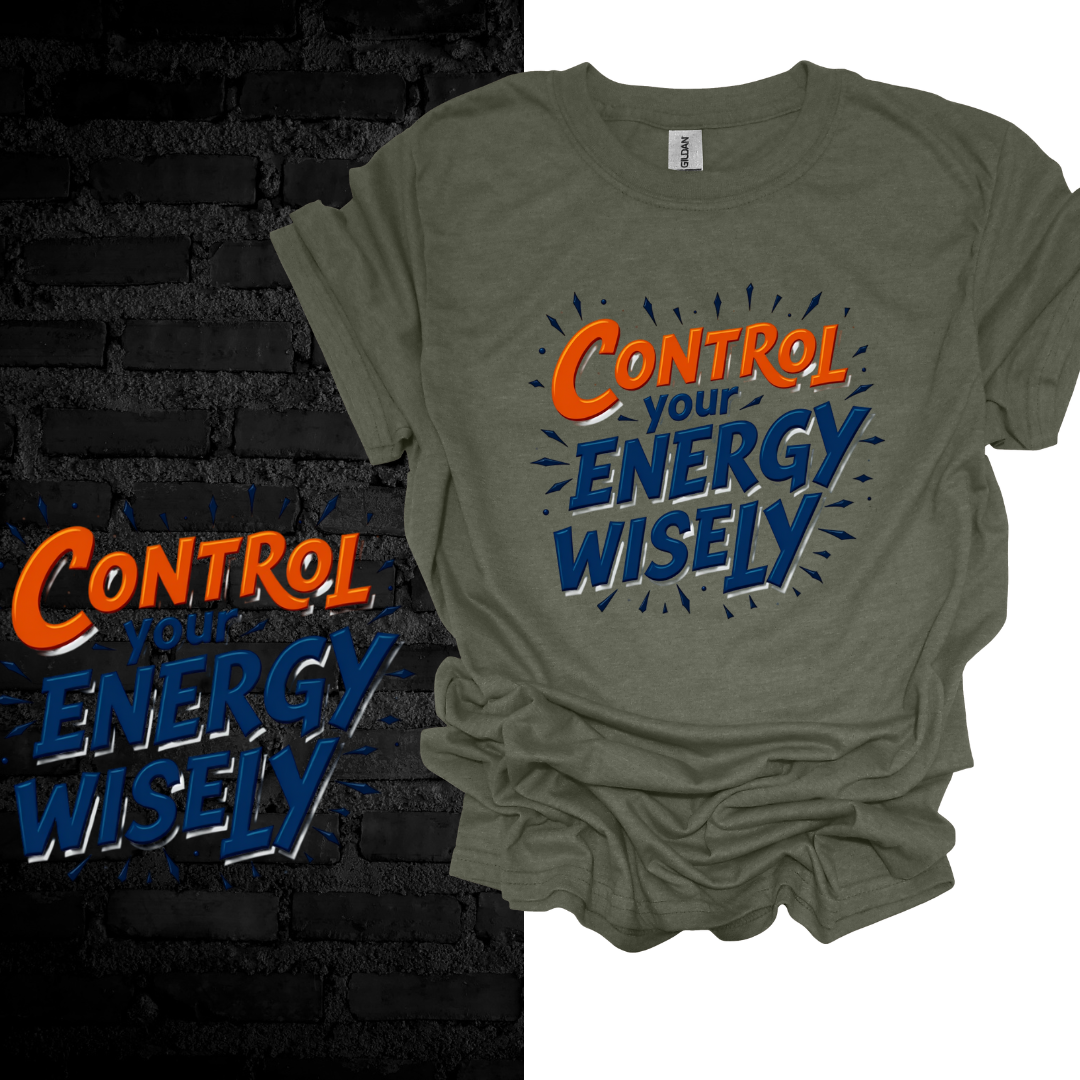 Control Your Energy Wisely T-shirt